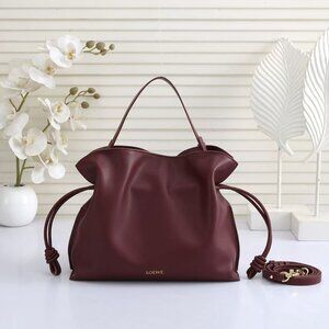 Loewe burgundy handbag